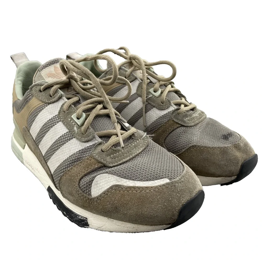 Adidas ZX 700 HD Men's 8.5 Olive Green Casual Trainer 80's Running Travel Preppy